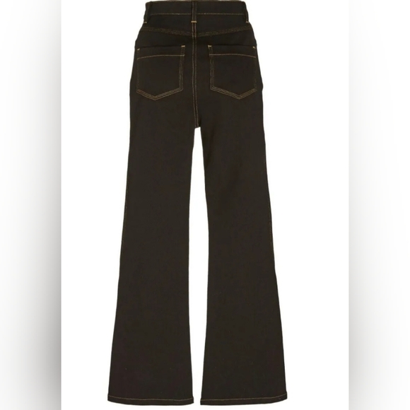 ACLER Lewis Denim Jean Flared Leg High Waist Size 6 NWT - Picture 3 of 4